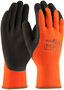 Protective Industrial Products Size X-Large Hi-Viz Orange PowerGrab™ Thermo Latex Acrylic Lined Cold Weather Gloves