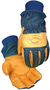Protective Industrial Products Large Navy Caiman® Pigskin Heatrac® Lined Cold Weather Gloves