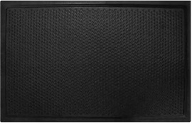M+A Matting 3' X 5' Black Nitrile Rubber DuraComfort Grip Surface Floor Mat