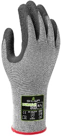 SHOWA® Large DURACoil® 13 Gauge DURACoil® And High Performance Polyethylene Cut Resistant Gloves With Natural Rubber Latex Coated Palm