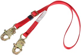 3M™ Protecta® 6' Polyester Web Positioning Lanyard With Snap Hook Harness Connector