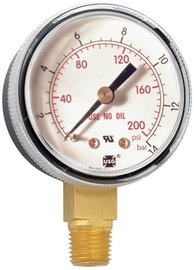 Miller® 2" Steel 200 psi Pressure Gauge