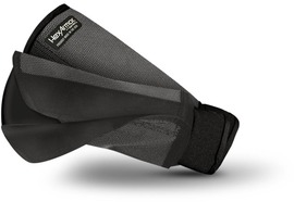 HexArmor® Large Grey | Black Single Layer SuperFabric® Armguard With Wrist Insert With Thumbhole And Hook And Loop Closure