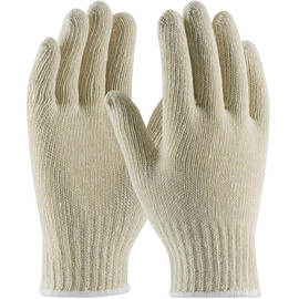 Protective Industrial Products Natural Large Light Weight Cotton/Polyester General Purpose Gloves Knit Wrist
