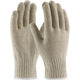 Protective Industrial Products Natural Large Heavy Weight Cotton/Polyester General Purpose Gloves Knit Wrist