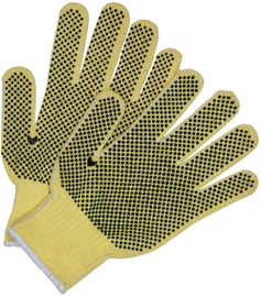 MCR Safety X-Small Cut Pro® 7 Gauge DuPont™ Kevlar® And Cotton Cut Resistant Gloves With PVC Coated Double Sided