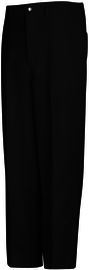 Red Kap® 36" X 36" Black Chef Designs® 65% Polyester/35% Cotton Pants