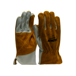 RADNOR™ X-Large Brown Top Grain Cowhide Unlined Drivers Gloves