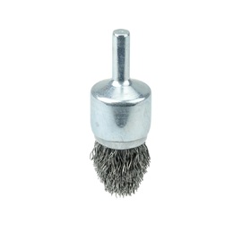 Weiler® 3/4" X 1/4" Steel Crimped Wire Controlled Flare End Brush
