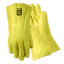 Wells Lamont® Jomac® X-Large Yellow Heavy Weight Kevlar® Heat Resistant Gloves With Kevlar Cuff, Wool Lining And Full Thumb