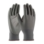 Protective Industrial Products 2X PIP® 13 Gauge Gray Polyurethane Palm And Finger Coated Work Gloves With Gray Polyester Liner And Knit Wrist