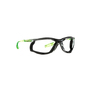 3M™ Solus™ Green Protective Eyewear With Clear Scotchgard Anti-Fog Lens