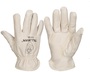 Tillman® Size Large Pearl Pigskin And Leather Fleece Lined Cold Weather Gloves