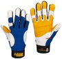 Tillman® Size 2X Blue, Gold, Pearl TrueFit® Goatskin And Leather And Nylon And Spandex Thinsulate™ Lined Cold Weather Gloves