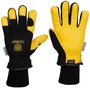 Tillman® Size X-Large Black, Gold Deerskin And Leather And Nylon | Spandex Thinsulate™ Lined Cold Weather Gloves