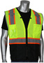 Protective Industrial Products 4X Hi-Viz Yellow Mesh/Ripstop/Polyester Vest