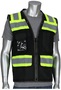 Protective Industrial Products Large Black PIP® Mesh Polyester Vest