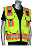 Protective Industrial Products Large Hi-Viz Yellow Mesh/Ripstop/Polyester Vest