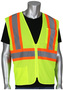 Protective Industrial Products X-Large Hi-Viz Yellow Mesh/Polyester Vest
