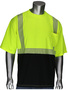 Protective Industrial Products Large Hi-Viz Yellow Mesh/Polyester Shirt