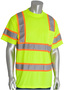 Protective Industrial Products 4X Hi-Viz Yellow Mesh/Polyester Shirt
