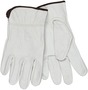 MCR Safety Large Beige Cowhide Unlined Drivers Gloves