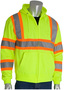 Protective Industrial Products 5X Hi-Viz Yellow Polyester/Fleece Sweatshirt