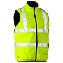 Protective Industrial Products 2X Hi-Viz Yellow Bisley® Polyester/Polyurethane/Taffeta Reversible Insulated Vest