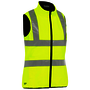 Protective Industrial Products Women's X-Large Hi-Viz Yellow Bisley® Polyester/Polyurethane/Taffeta Reversible Insulated Vest