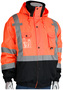 Protective Industrial Products Medium Hi-Viz Orange Polyester/Ripstop Jacket