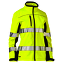 Protective Industrial Products Women's X-Large Hi-Viz Yellow Bisley® Water-Resistant Polyester/Fleece Soft Shell Jacket