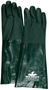 MCR Safety Large Green Jersey Lined PVC Chemical Resistant Gloves