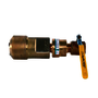 Oxylance OXY 600 Series Burning Bar Holder With B Fitting, Lever Valve And Thermal Shutoff (For 1/4" Pipe And .540" OD Tube)