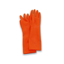 Honeywell Size 9 Orange AK Cleanroom 20 mil Latex And Rubber Chemical Resistant Gloves