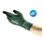 Ansell Size 5 HyFlex® Gauge 15 Black Foam Nitrile Palm Coated Work Gloves With Recycled Nylon Liner And Knitwrist Cuff