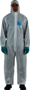 Ansell Medium White AlphaTec® 1500 SMS Fabric Disposable Coveralls