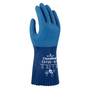 SHOWA® Size 10 Blue Polyester Lined Nitrile Chemical Resistant Gloves
