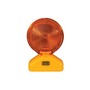 Cortina Safety Products 7 "  X  11" Yellow And Amber Polycarbonate Strato Light Barricade Light