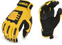Radians X-Large Yellow And Black DEWALT® DPG781 Synthetic Leather And TPR Knuckles Full Finger Performance Mechanics Glove With Hook And Loop Cuff