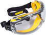 Radians DEWALT® Concealer™ Direct Vent Over The Glasses Goggles With Black And Yellow Frame And Clear Anti-Fog Lens
