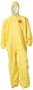 DuPont™ 7X Yellow Tychem® 2000 10 mil Chemical Protective Coveralls (With Hood, Elastic Wrists And Ankles)
