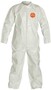 DuPont™ Medium White Tychem® 4000 12 mil Chemical Protective Coveralls (With Open Wrists And Ankles)