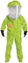 DuPont™ X-Large Yellow Tychem® 10000 28 mil Encapsulated Level A Chemical Protective Suit (With Expanded Back And Front Entry)