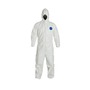 DuPont™ 3X White Tyvek® 400 Disposable Hooded Coveralls