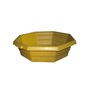ENPAC 30 1/2" X 26 1/4" X 7 1/2" Drums-Up™ Yellow HDPE Drum Spill Containment Tray