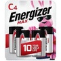 Energizer® Max® 1.5 Volt C Batteries (4 Per Package)