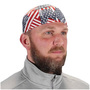 Ergodyne Red, White And Blue Chill-Its® 6630 Polyester/Terry Hat