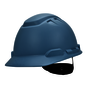 3M™ Blue SecureFit™ H-704T-SF HDPE/Nylon Cap Style Hard Hat With 4 Point Ratchet Suspension