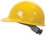 Honeywell Yellow Fibre-Metal® E2 SuperEight® Thermoplastic Cap Style Hard Hat With Ratchet/8 Point Ratchet Suspension