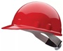 \\Honeywell Red Fibre Metal® Fibre-Metal® SuperEight E2 Thermoplastic Cap Style Hard Hat With 8 Point Ratchet Suspension